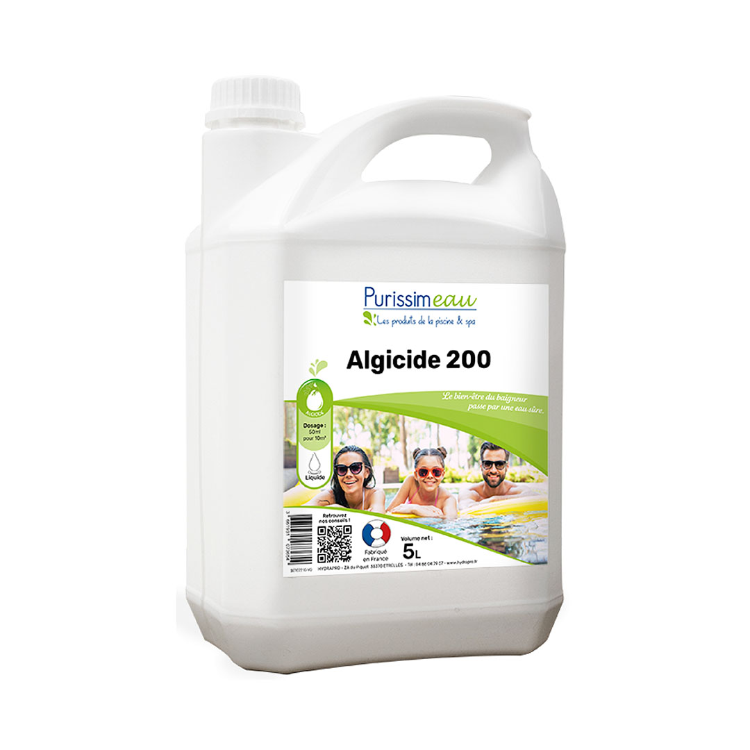 Purissimeau - Algicide 200 - Liquide (5L)